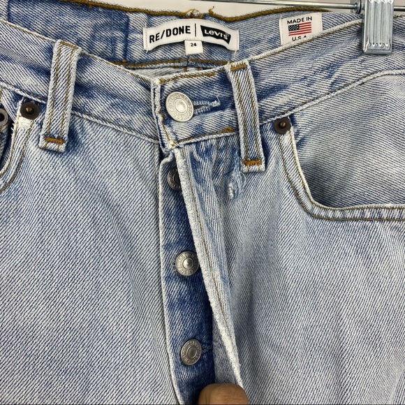 Re/Done Levi’s high waisted jeans Size 24 - Picture 6 of 17